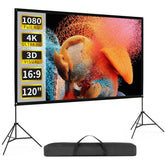 Projectiescherm – Beamer scherm - Projectiedoek - 264x148 cm