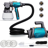 Verfspuit elektrisch - Verfspuitpistool - Verfspuitmachine - Blauw - Tilswall