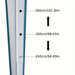 Partytent - Opvouwbaar - 3x3m - Paviljoen - Easy up - Zwart - Hengmei