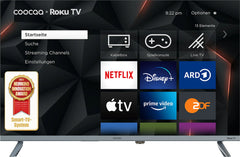 Coocaa 55R5GY, 139,7 cm (55"), 3840 x 2160 Pixel, LED, Smart-TV, WLAN, Schwarz