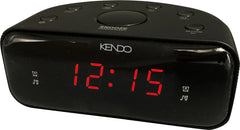Wekkerradio - Digitale wekker - Alarmklok - Zwart - KENDO