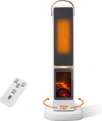 Taylor Swoden 301X9 Dana - Elektrische Kachel - Keramische Heater - Keramische verwarming - Kachelventilator - 2000W - Wit