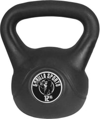 Gorilla Sports Kettlebell - Kunststof - 12 kg