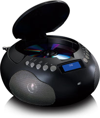 Lenco Radio op Batterijen - Draagbare Radio met DAB FM en Bluetooth - SCD-341BK - Zwart •