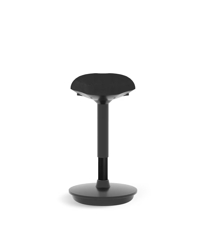 Wiebelkruk - Ergonomische kruk - Bureaukruk - Zwart - BH4B - FLEXISPOT