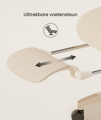Ergonomische Bureaustoel -  Office Chair - Gamestoel - Volwassenen - Beige - BS5W MESH - FLEXISPOT