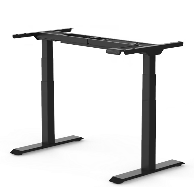 Zit sta bureau - Elektrisch - Verstelbaar - Bureauframe - Zwart - E7B - FLEXISPOT