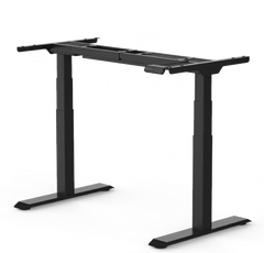 Zit sta bureau - Elektrisch - Verstelbaar - Bureauframe - Zwart - E7B - FLEXISPOT