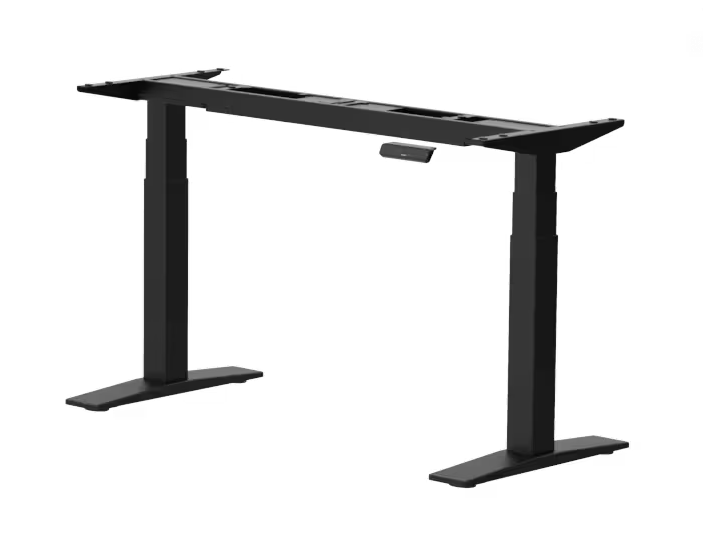 Zit sta bureau - Elektrisch - Verstelbaar - Bureauframe - Zwart - E9B - FLEXISPOT