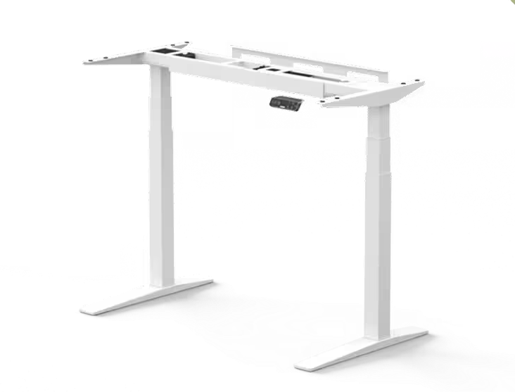 Zit sta bureau - Elektrisch - Verstelbaar - Bureauframe - Wit - E7W-PRO - FLEXISPOT