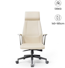 FLEXISPOT Lederen directiestoel (LC7)