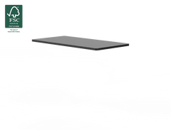 Bureaublad - Tafelblad - 120x60 cm - Elektrisch bureau - Zwart - FLEXISPOT
