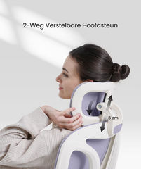 Ergonomische Bureaustoel -  Office Chair - met voetensteun - Volwassenen - Paars - BS5PP-F2 - FLEXISPOT
