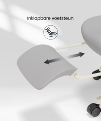 Ergonomische Bureaustoel -  Office Chair - met voetensteun - Volwassenen - Paars - BS5PP-F2 - FLEXISPOT