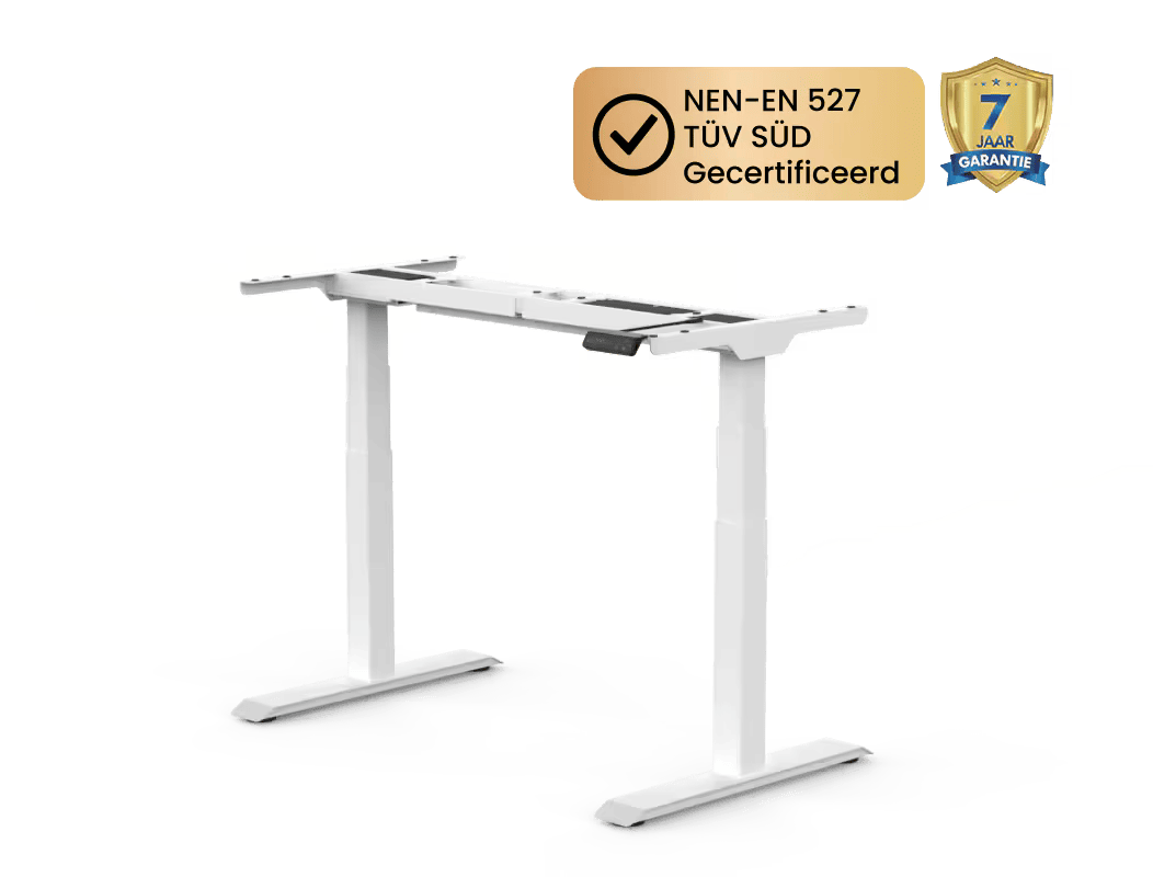Zit sta bureau - Elektrisch - Verstelbaar - Bureauframe - E7W - FLEXISPOT