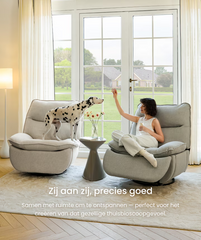 Fauteuil - Relaxfauteuil - Relaxstoel - Schommelstoel - Oranje/Bruin - XC6-OB - FLEXISPOT