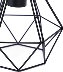 Hanglamp Industrieel - Hanglampen - Eetkamer - Woonkamer - Zwart - Aigostar