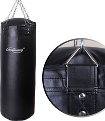 Physionics - Bokszak Proffesioneel - Hangend - Kickboksen - MMA - Vechtsport - Bokstraining, 100cm, 27kg