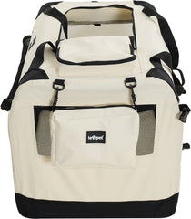 Reisbench hond - Draagtas hond - Transportbox - 70x52x52 cm - Beige