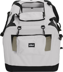 Reisbench hond - Draagtas hond - Transportbox - 70x52x52 cm - Grijs