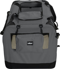 Reisbench hond - Draagtas hond - Transportbox - 70x52x52 cm - Antraciet