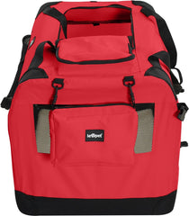 Reisbench hond - Draagtas hond - Transportbox - 60x42x42 cm - Rood