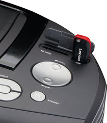 Lenco SCD-100BK - Draagbare radio CD speler met Bluetooth®, USB en SD - Zwart •