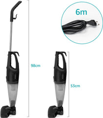 Steelstofzuiger - Stofzuiger Zonder zak - 6 Meter Kabel - 600W - Zwart - Aigostar •