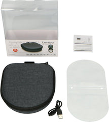 Discman Case - Hoes - met ingebouwde powerbank - Grijs - Lenco - PBC-50GY •