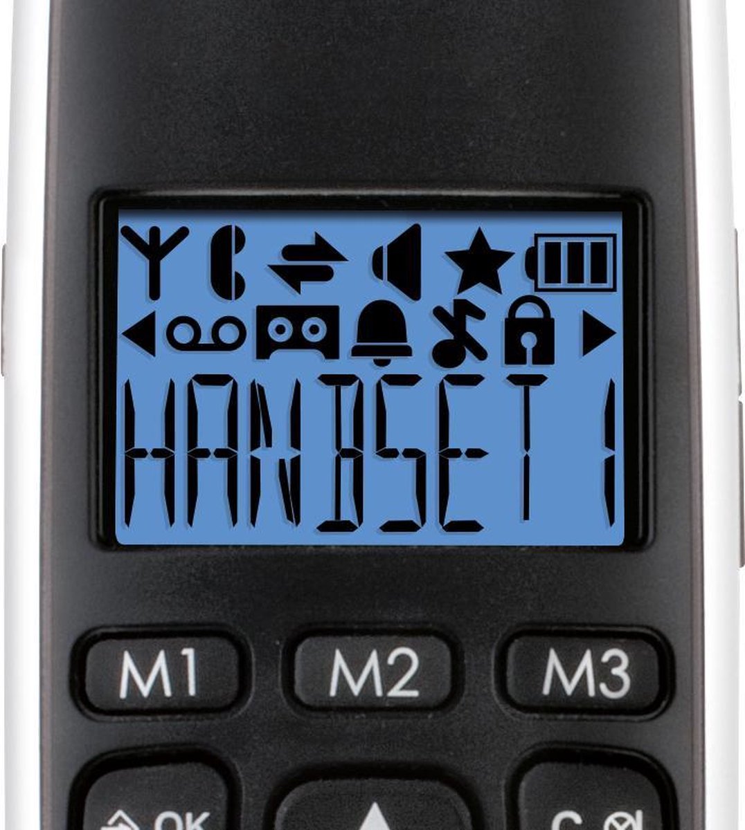 Profoon PDX-2728 Big Button DECT Telefoon, 2 stuks - groot verlicht display en groot toetsenbord •