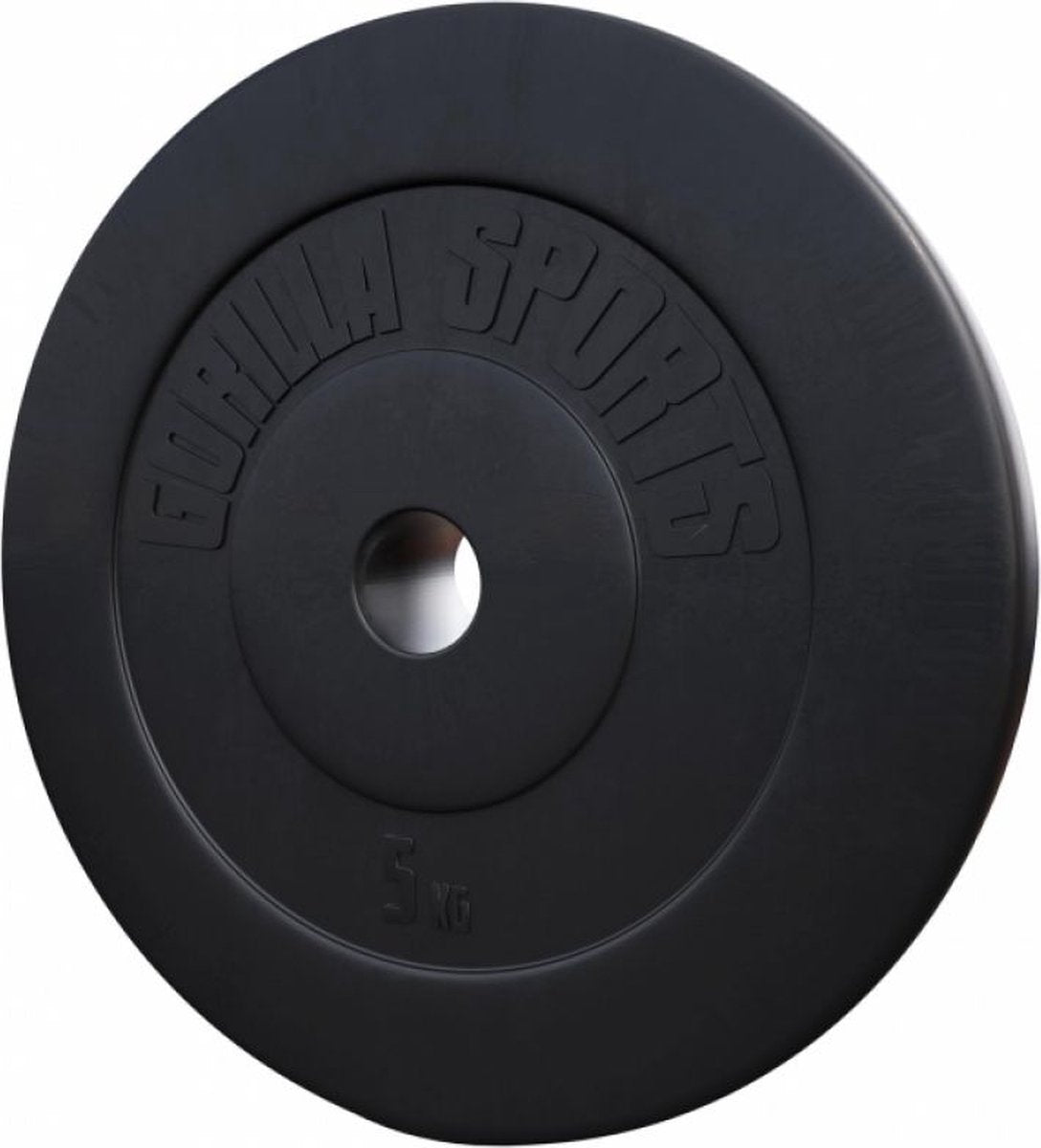 Halterschijven - Halter gewichten - 30 mm - 30 kg - Gorilla Sports®