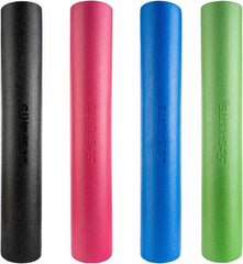 ScSPORTS® Yoga massage roller, Foam roller, Yoga roller, 90 x 15 cm, zwart