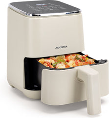 Aigostar Airfryer - Heteluchtfriteuse - 2 Liter - 1200W - Wit •