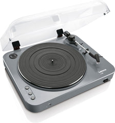 Lenco Platenspeler - Auto-stop - USB direct encoding - L-85 - Grijs •