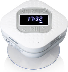 Radio - met Bluetooth - Waterbestendig - Wit - Lenco - BAR-013WH