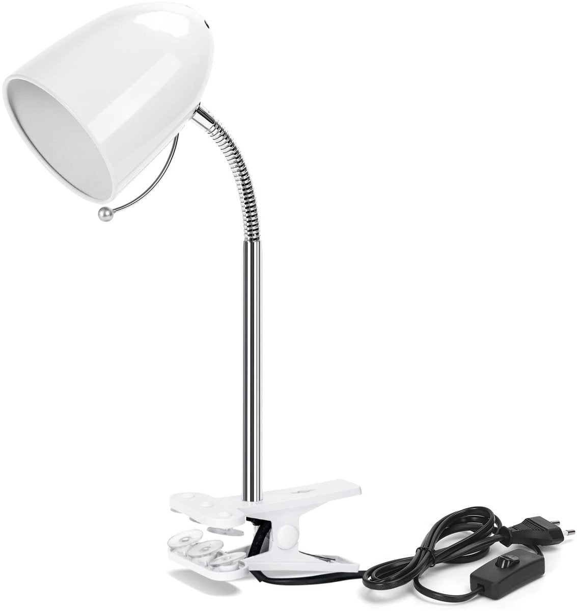 Tafellamp - Bureaulamp - Leeslamp - Wit - Aigostar