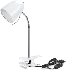 Aigostar Bureaulamp - E27- Leeslamp - Wit