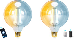 E27 LED lamp - Dimbaar - Filament lamp - 6W - 2 stuks - Aigostar