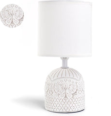 Tafellamp - Bureaulamp - Tafellamp slaapkamer - Wit - Aigostar