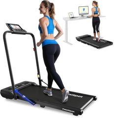 Loopband - Walking pad - Wandelband - 1-6 km/u - Zwart - GP018B-PLUS - FLEXISPOT