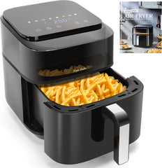 Airfryer XXL - heteluchtfriteuse - 6.5L - 1800W - Zwart