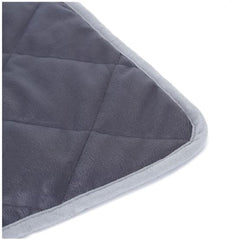 Vetbed Hond – Hondenmat - Warmtedeken Hond - 115x72 cm – Donkergrijs - Nobleza
