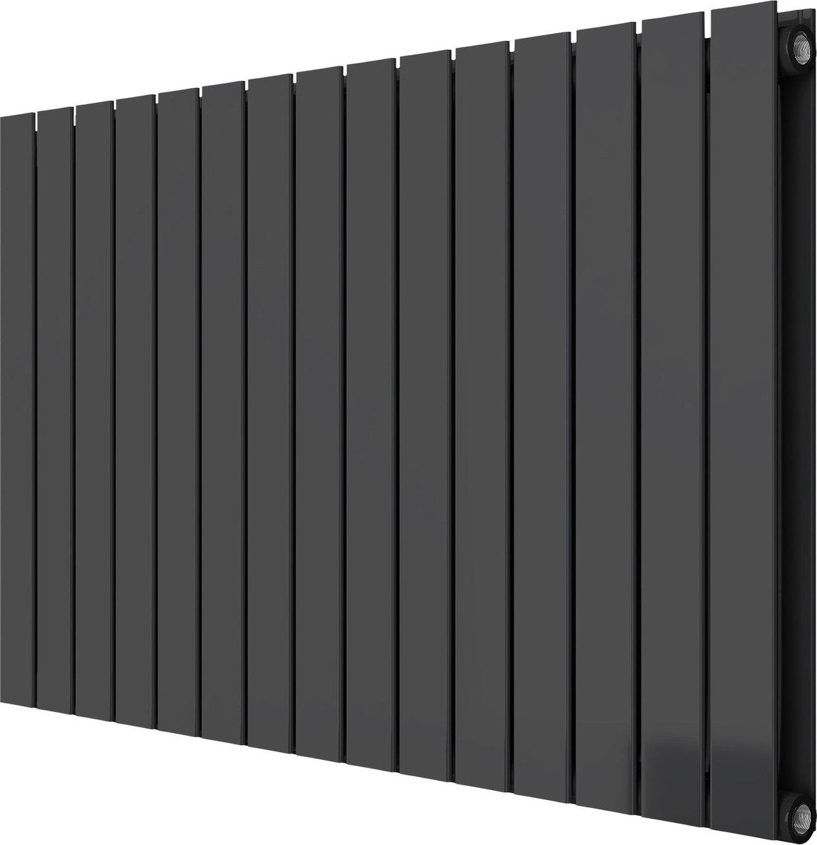 Badkamer radiator - Handdoekradiator - Verwarming Badkamer - 60x88.6x6,9 cm - Antraciet - Aquamarin