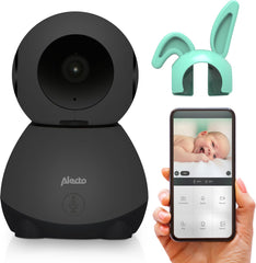 Alecto Wifi Babyfoon met Camera en App - Beweegbaar - Zwart