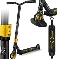KESSER® Stuntstep - Step voor Volwassenen en Kinderen - Zwart