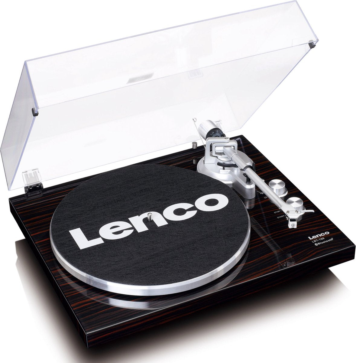 Lenco Platenspeler met Bluetooth - LBT-188WA - Bruin •