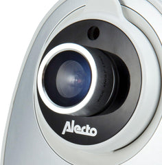 Alecto DVM-143 Babyfoon met camera - Aluminium/Wit •