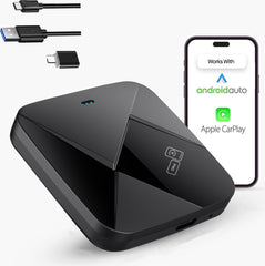 Carplay Dongle - Apple Carplay & Android Auto Dongle - Carlinkit - Wireless Carplay - Draadloos Carplay - Voor Android en Apple - Olvy