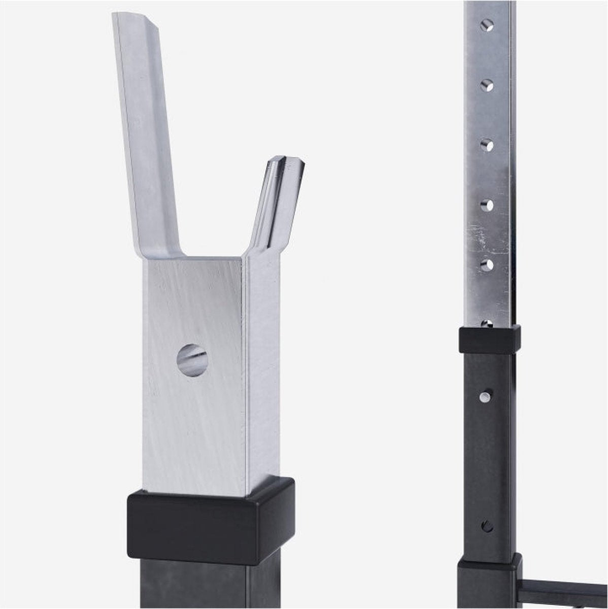 Gorilla Sports Haltersteunen - Squat Rack - Verstelbaar
