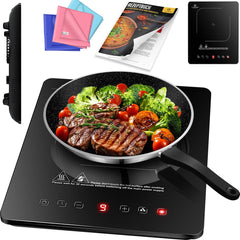 KESSER® Inductie Kookplaat - 2100W - 28cm - Zwart